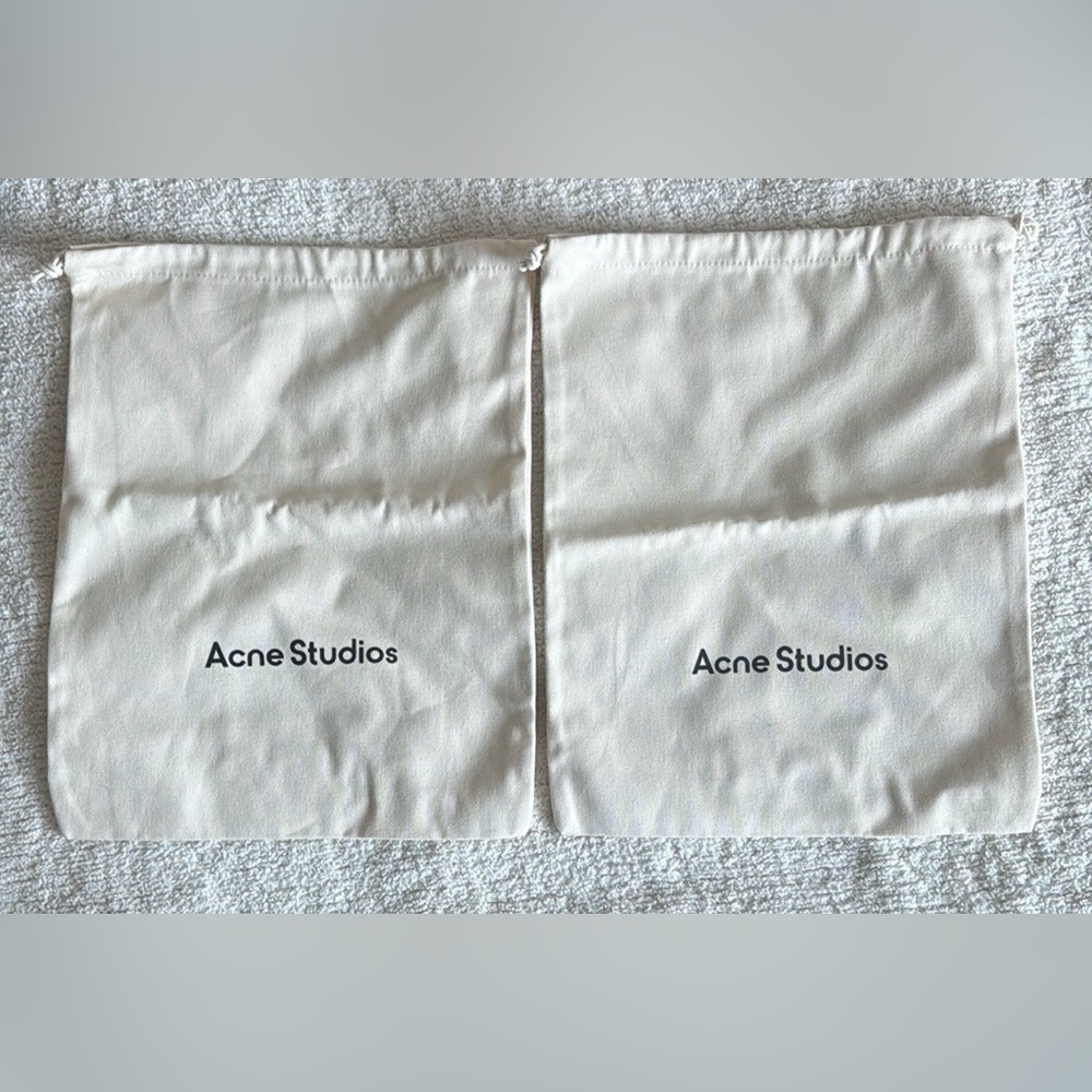 Acne Studios Authentic Dust Shoe Bags (2) pair